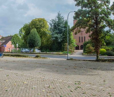 Ortskern Wietmarschen "Parkplatz Kirche" vor der Neugestaltung