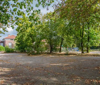 Ortskern Wietmarschen "Parkplatz Kirche" vor der Neugestaltung